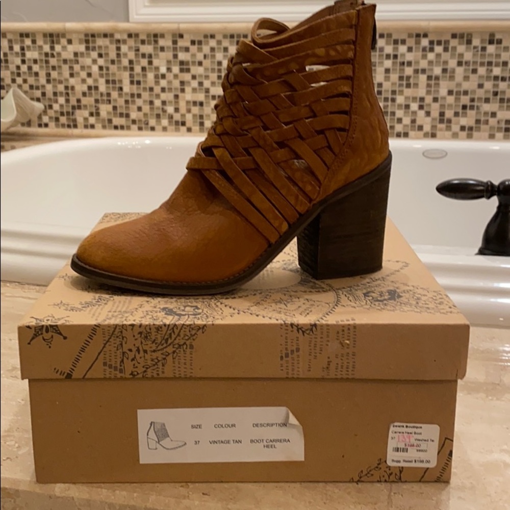 Free people bootie - boot Carrera heel